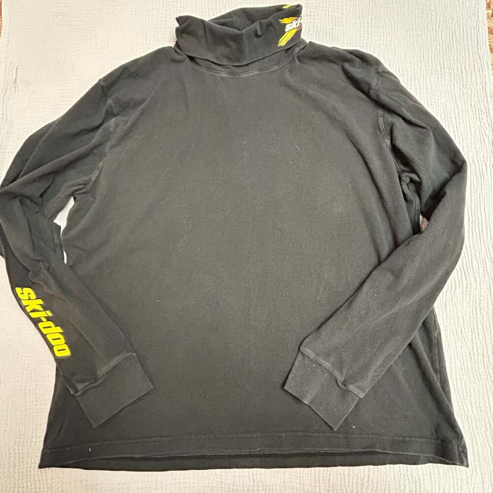 Ski-Doo BRP Men's Long Sleeve Mock Turtleneck Shirt